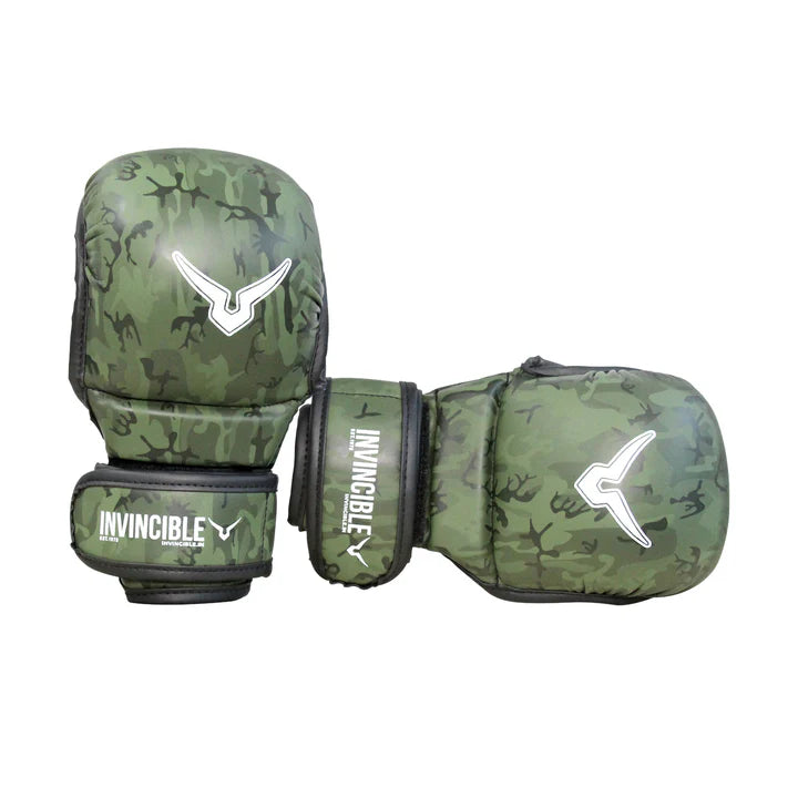 Invincible Commando MMA Sparring Gloves Quality PU Leather for Ultimate Performance in Mixed Martial Arts