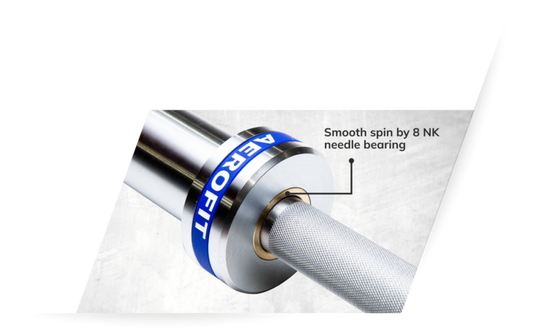 Silver Surface Barbell
