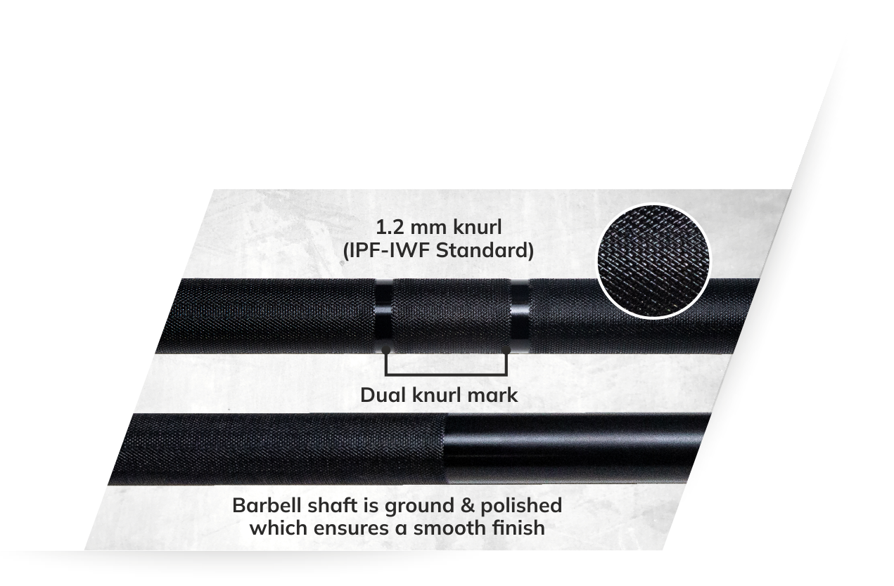 Aerofit BLACK BEARD Multi-purpose Barbell