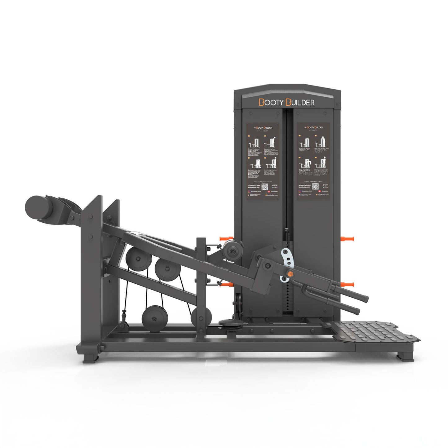 Booty Builder Selectorized Deadlift/Split Squat