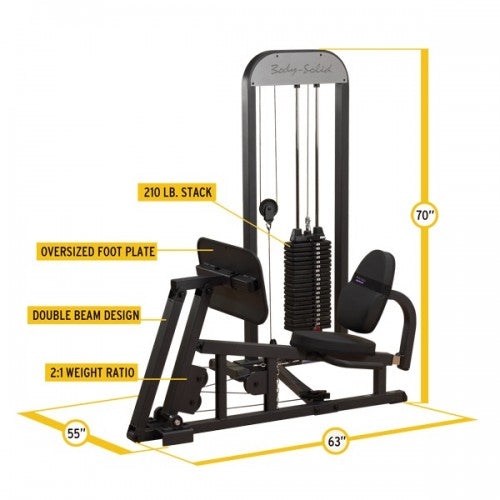 Body-Solid Pro-Select Leg and Calf Press Machine (GLP-STK)