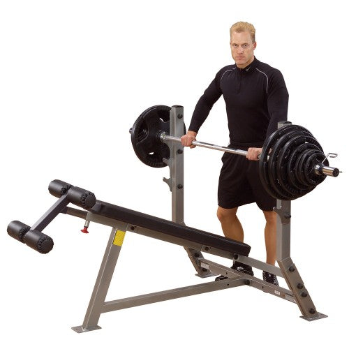 Body-Solid Full Commercial Olympic Decline Bench (SDB351G)