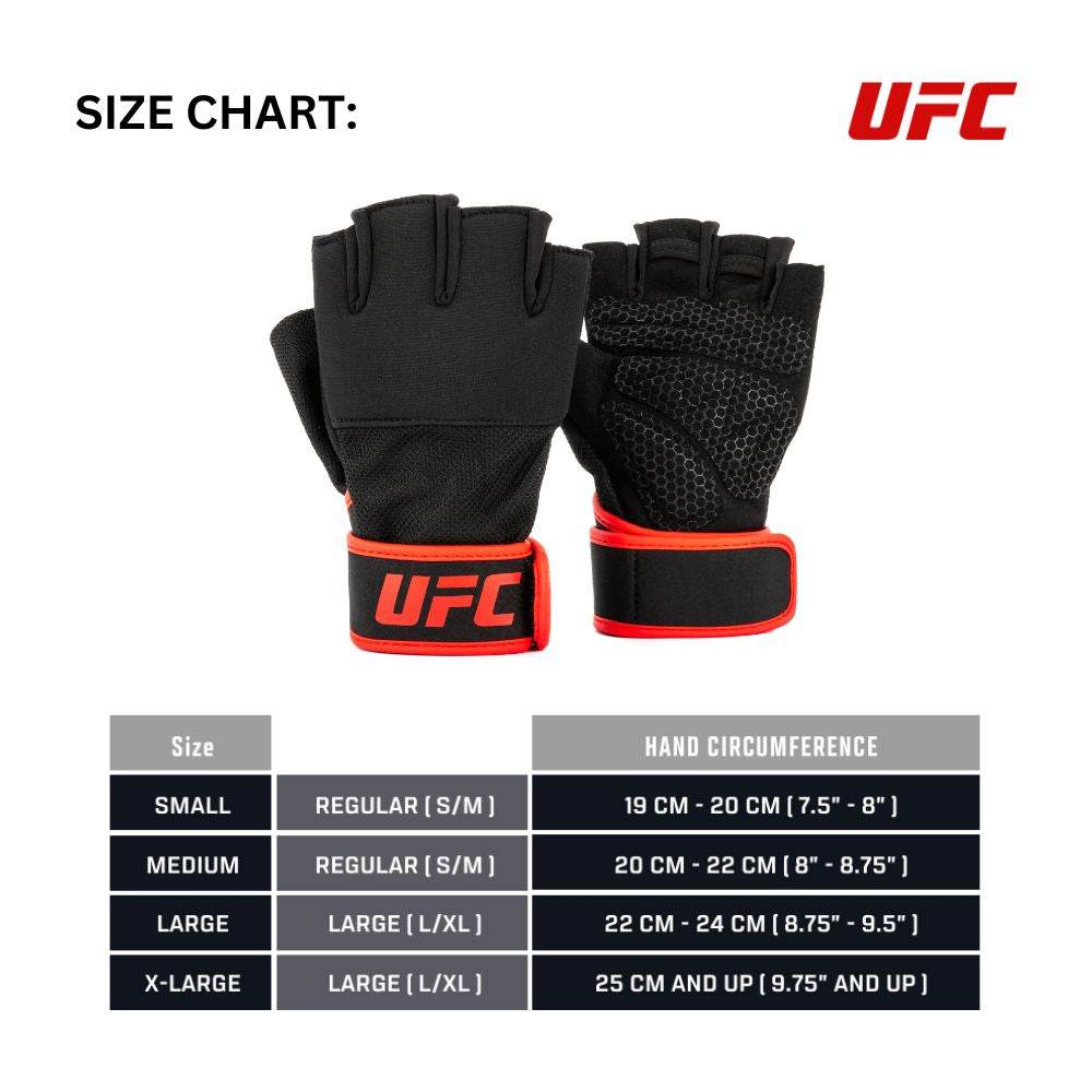 UFC PADDED WEIGHTLIFTING GLOVES