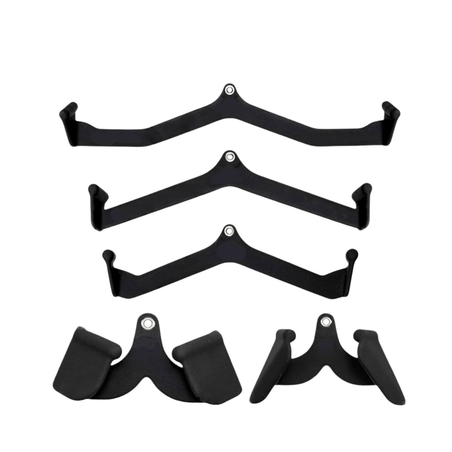 Black Cable Handles attachment set (5 handles)