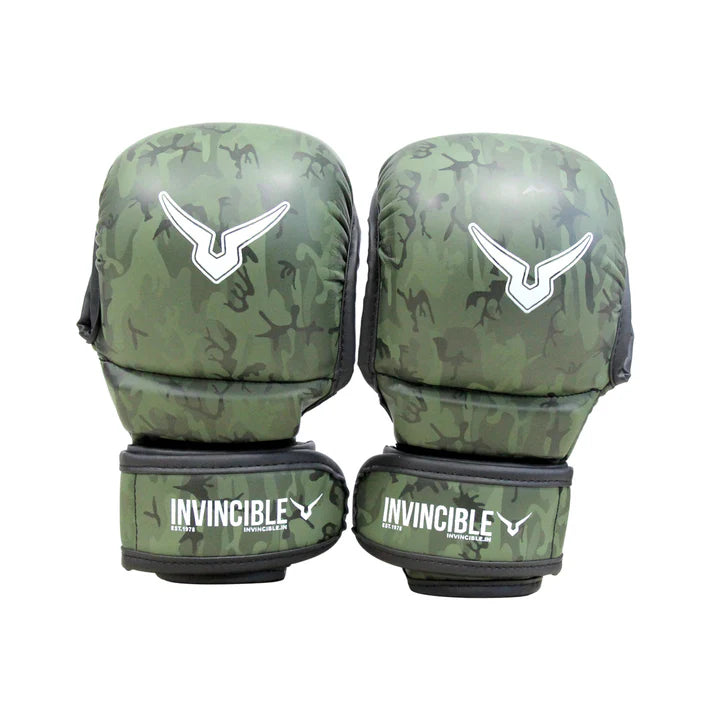 Invincible Commando MMA Sparring Gloves Quality PU Leather for Ultimate Performance in Mixed Martial Arts