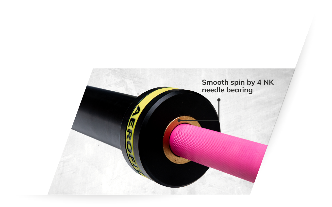 Aerofit PINK ROCK Women's Multi Purpose Barbell