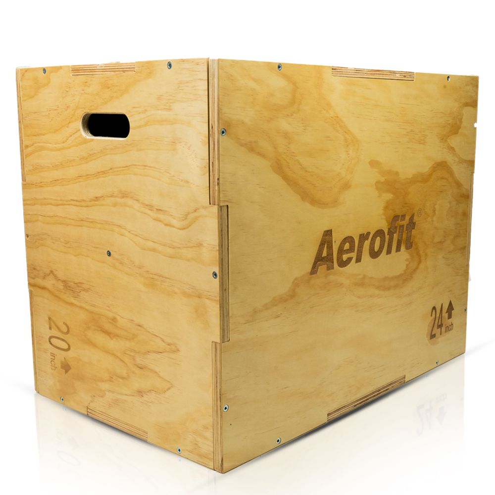 AF-PB04 3 In 1 Wodden Plyo Box