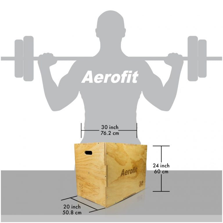 AF-PB04 3 In 1 Wodden Plyo Box