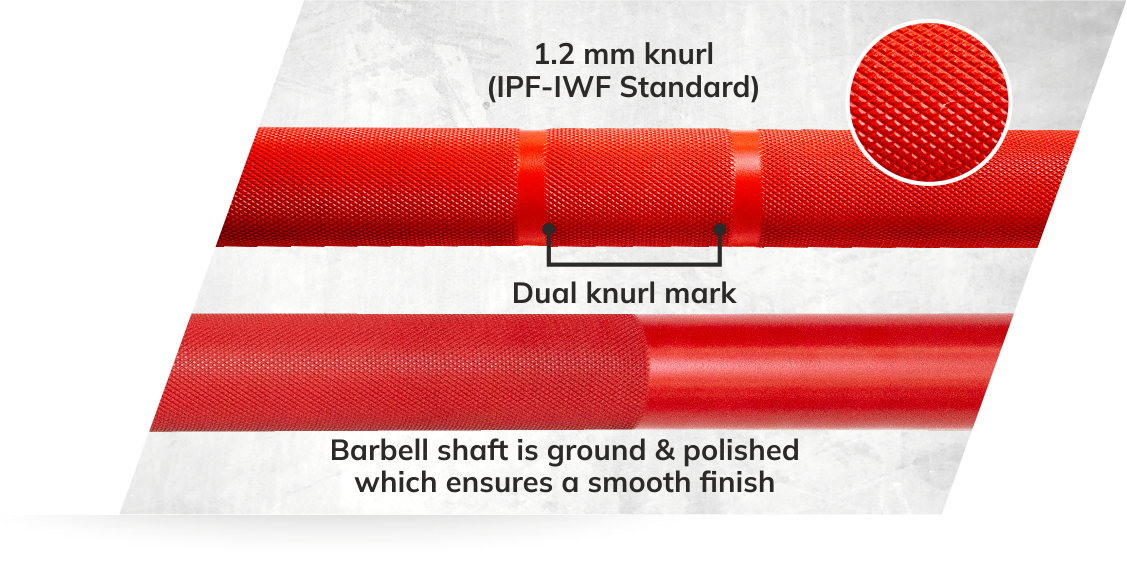 Aerofit RED DAWN Multi-purpose Barbell