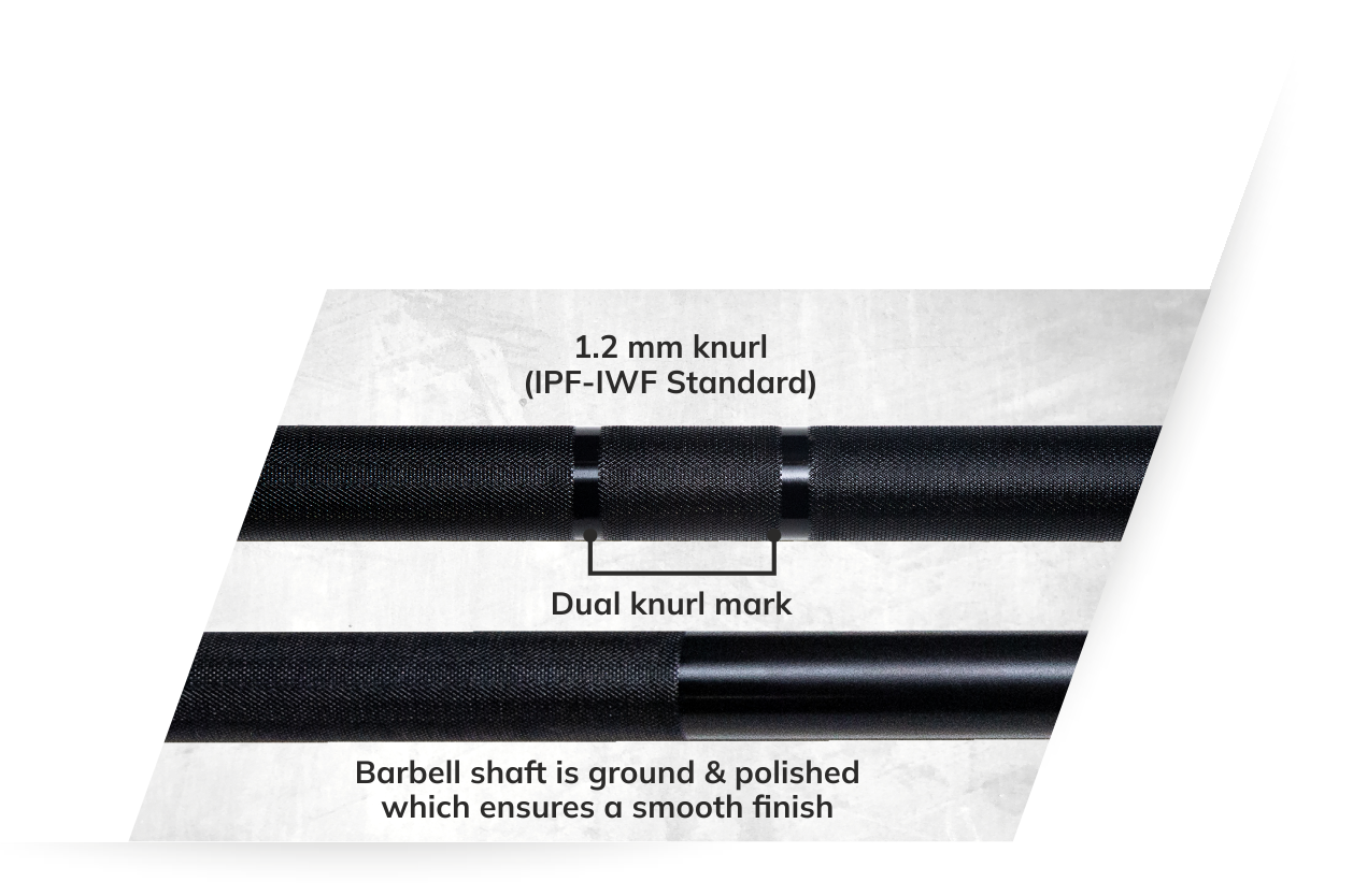 Aerofit BLACK CHROME Multi-purpose Barbell