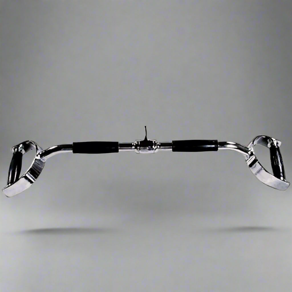 Pro Lat Bar 38" with Exost Fitness logo on a white background