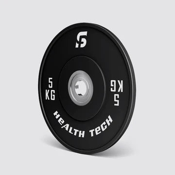 Black Olympic Rubber Bumper Plates 2.0 - Pair