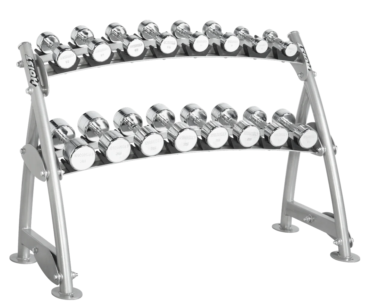 2-Tier Horizontal Beauty Bell Rack