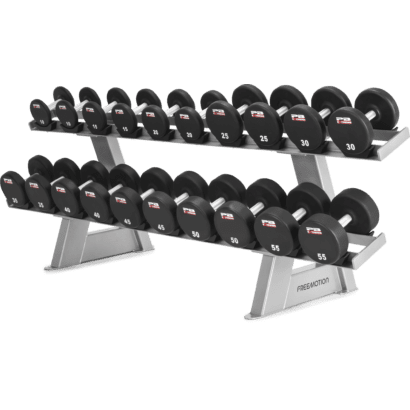 TWIN TIER DUMBBELL RACK