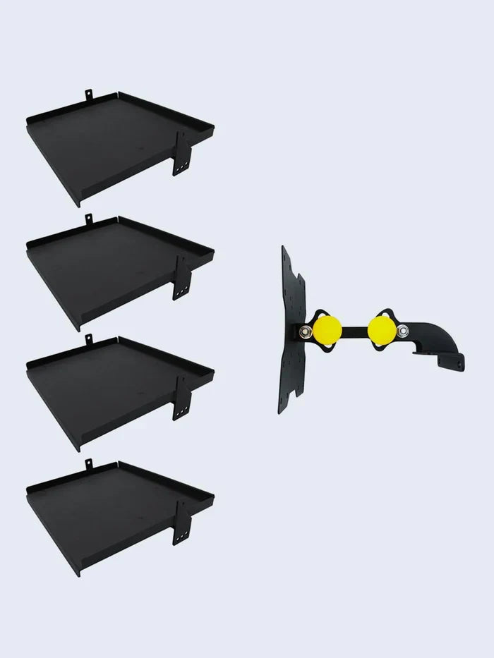 FORCE USA G10 & G15 SHELVES + TV MOUNT