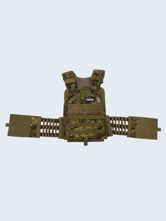 FORCE USA TACTICAL TRAINING VEST (CAMOUFLAGE)