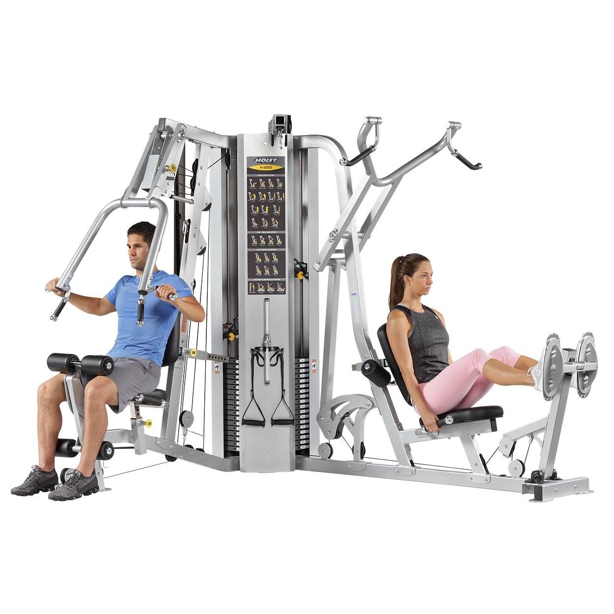 HOIST Fitness H2200 2 Stack Multi Gym Vasuki Fitness