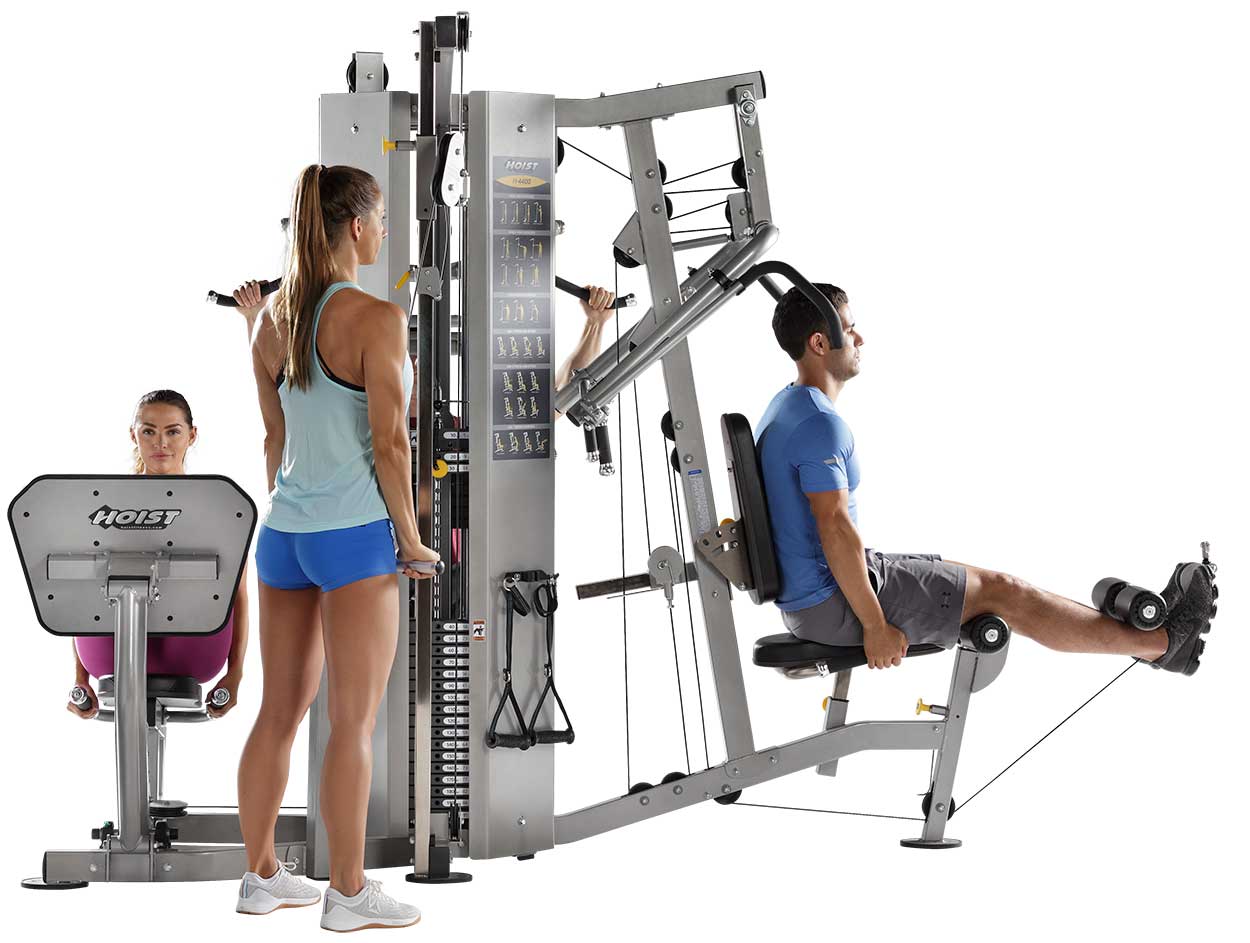 HOIST Fitness H4400 4 Stack Multi Gym