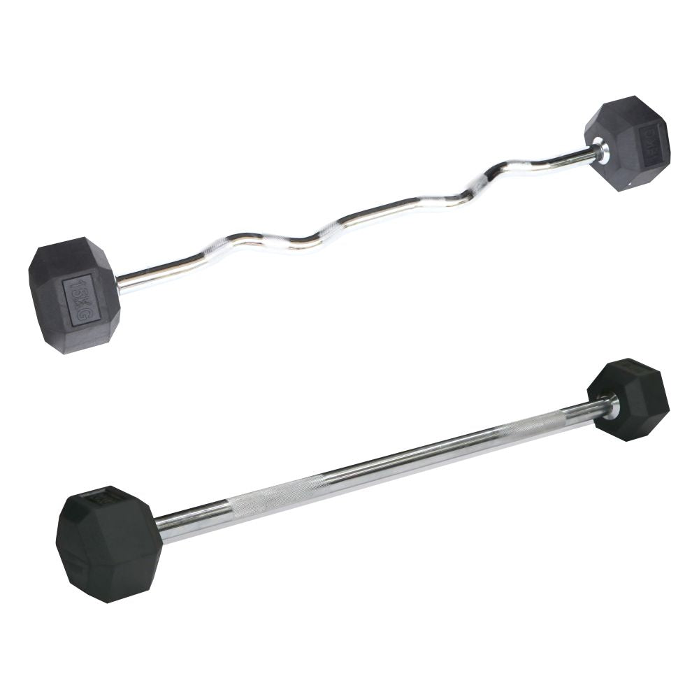 Round Commercial/ Hex/ H-Design Fix Barbell Rods