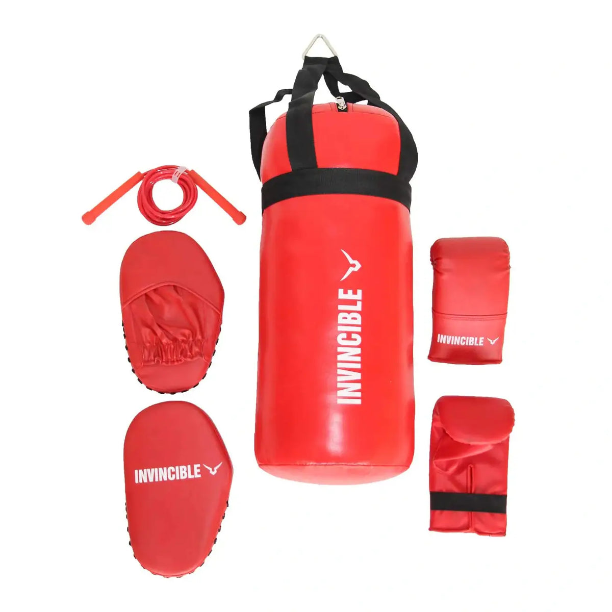 Invincible Junior Boxing Kit – Vasuki Fitness