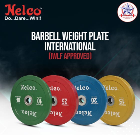 Nelco INTERNATIONAL TRAINING BUMPER PLATES