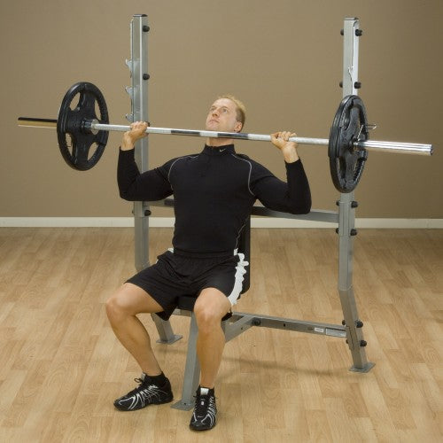 Body-Solid Full Commercial Olympic Shoulder Press Bench (SPB368G)