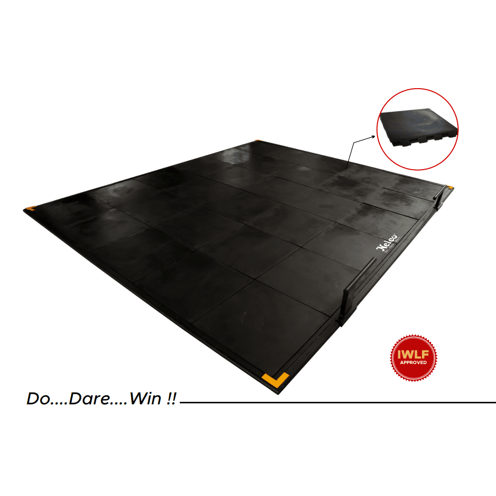 FULLY RUBBERIZED TRAINING PLATFORM