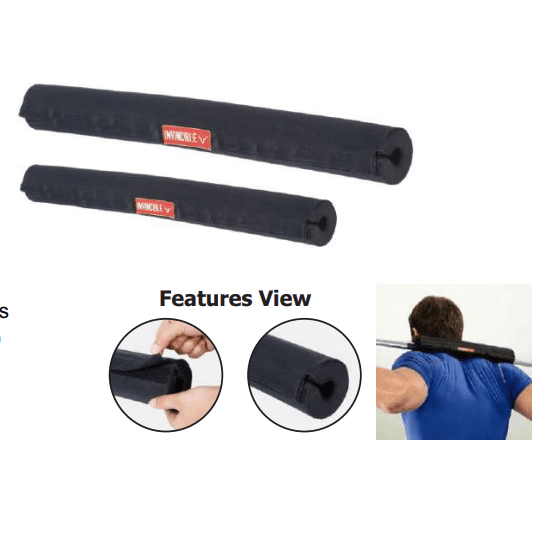 INVINCIBLE BARBELL SQUAT WEIGHT LIFTING PAD