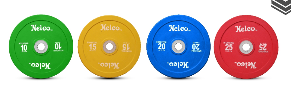 Nelco INTERNATIONAL TRAINING BUMPER PLATES