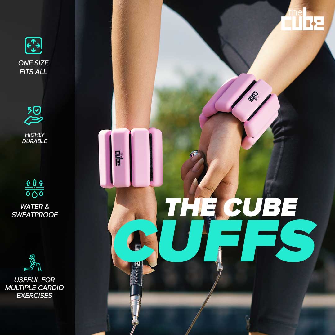 Cube Cuffs - Pink 1 Lbs Each