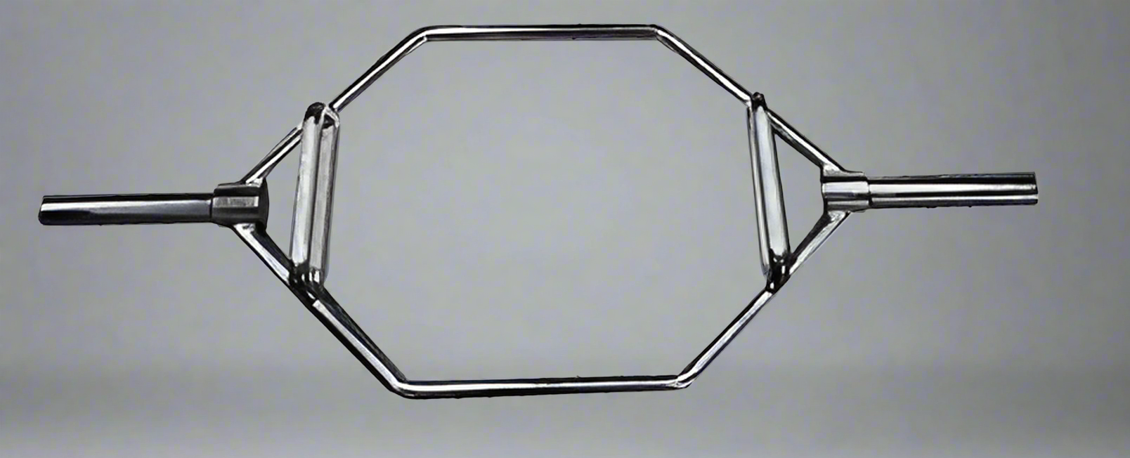 Hex barbell weight plate on a white background