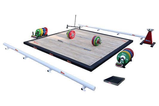 COMPETITION WEIGHTLIFTING PLATFORM