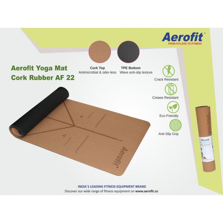 AF 22 Yoga Mat Cork Rubber