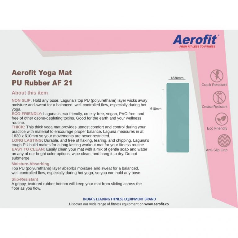 AF 21 Yoga Mat PU Rubber