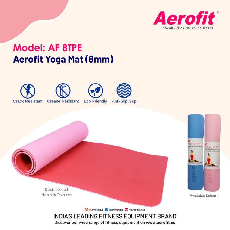 AF 8 TPE 8 MM 2 Tone Colored Yoga Mat