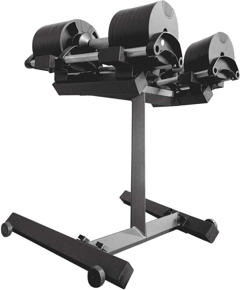 Coscofitness YL-03L+BTL Adjustable Dumbbell+Rack