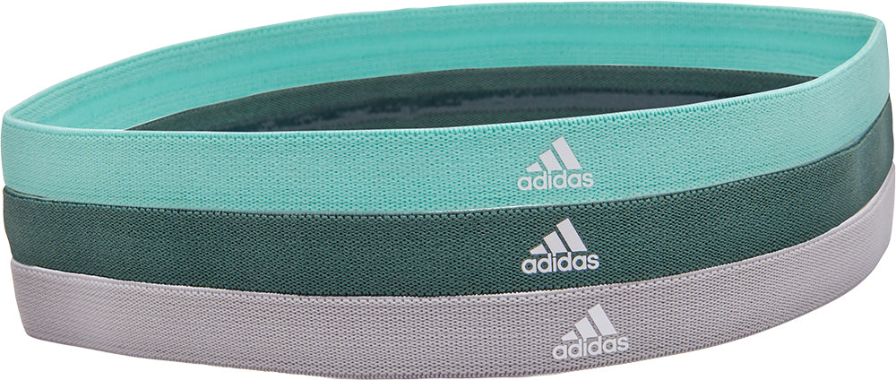 Adidas Sports Hair Bands (3 Pack)