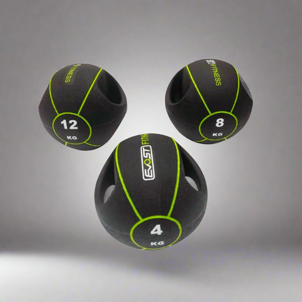 EVOST MEDICINE BALL WITH HANDLE