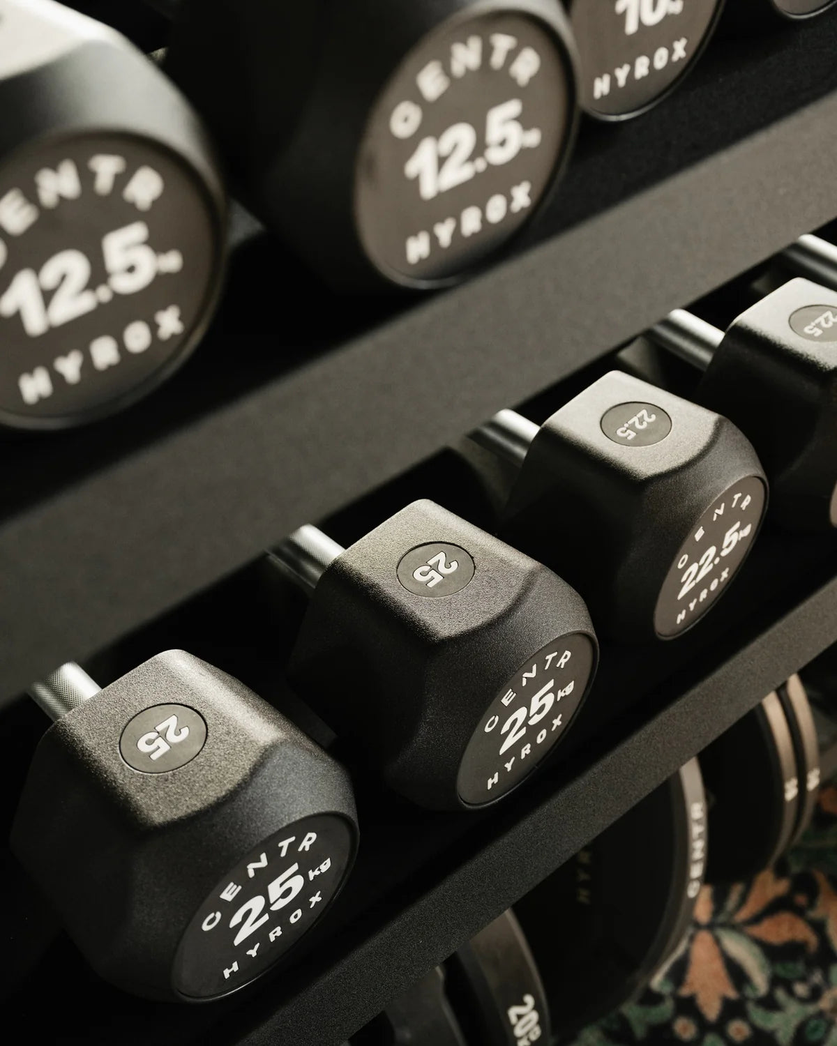 Centr x HYROX Commercial Dumbbells