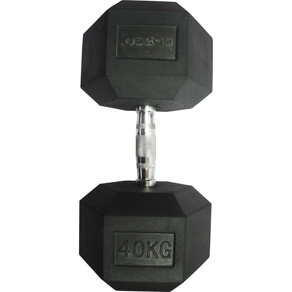 Cosco Hexa Dumbbell Rubber