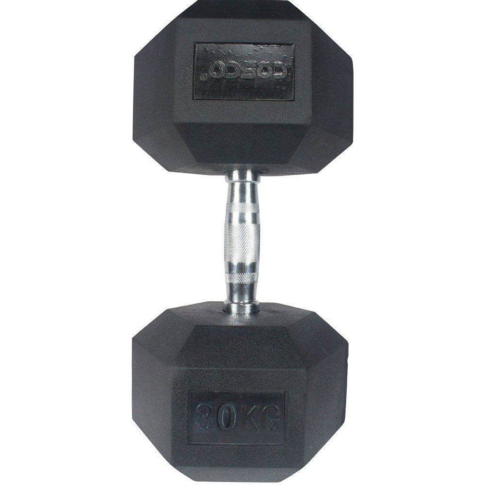 Cosco Hexa Dumbbell Rubber