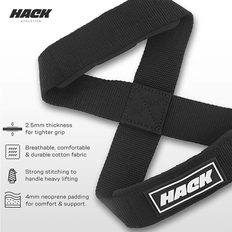 Hack Athletics Figure 8 Lifting Straps