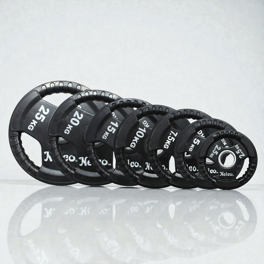 Maxximuss Black Barbell Plates (Pair