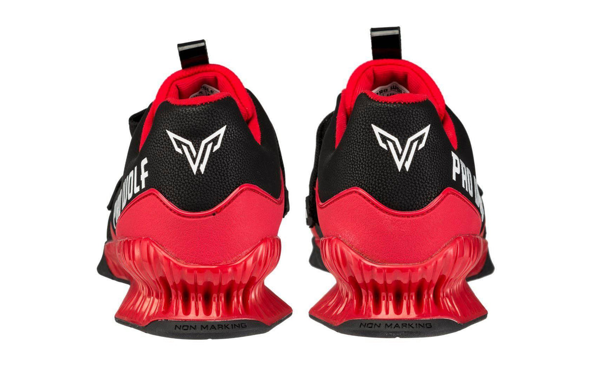 PRx900 Weightlifting Squat Shoe - Red | PRO WOLF