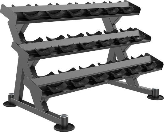 Coscofitness CU 3067B Dumbbell Rack (3 Tier)