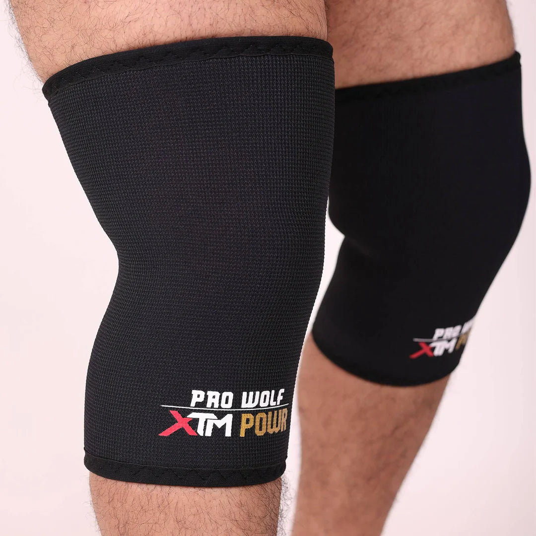 XTM POWR 7mm Knee Sleeves Powerlifting (Level 3)