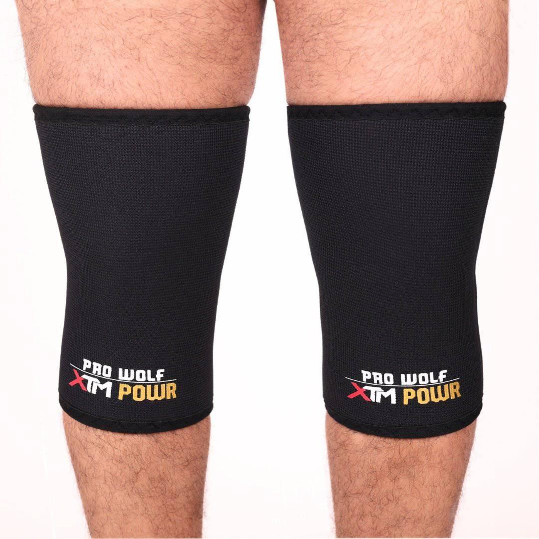 XTM POWR 7mm Knee Sleeves Powerlifting (Level 3)