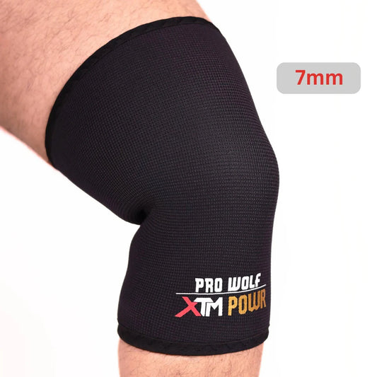 XTM POWR 7mm Knee Sleeves Powerlifting (Level 3)